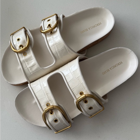 Veronica Beard Buckle Sandal - Picture 2 of 3